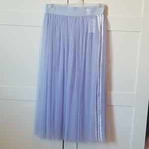 Adidas lavender tulle skirt